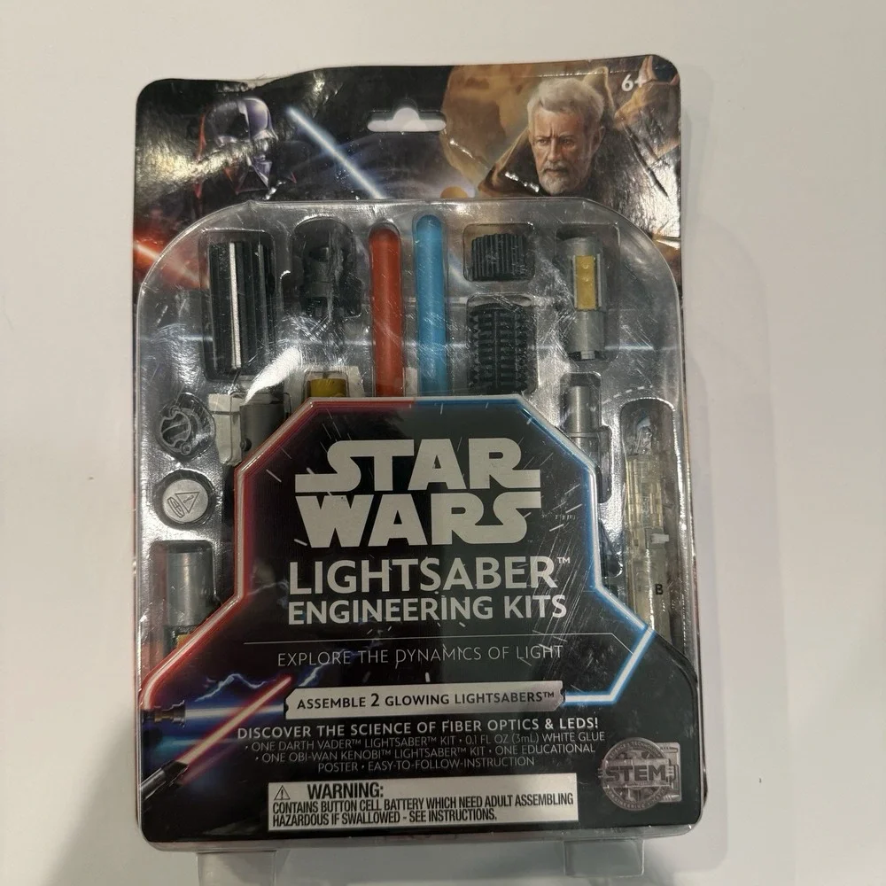 Star Wars Lightsaber Engineering Kits STEM Horizon Group Assemble 2 Sabers New⁠